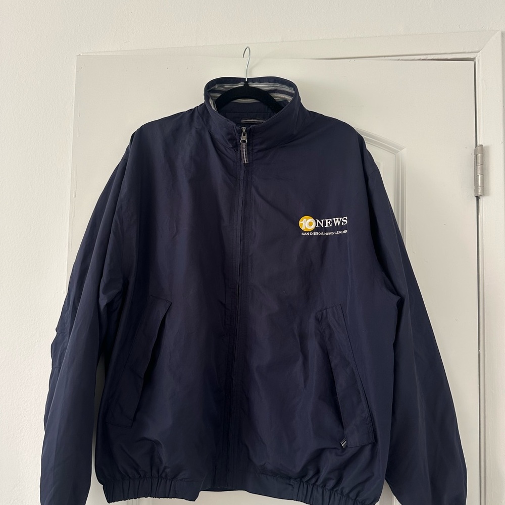 Vintage San Diego Channel 10 News Windbreaker